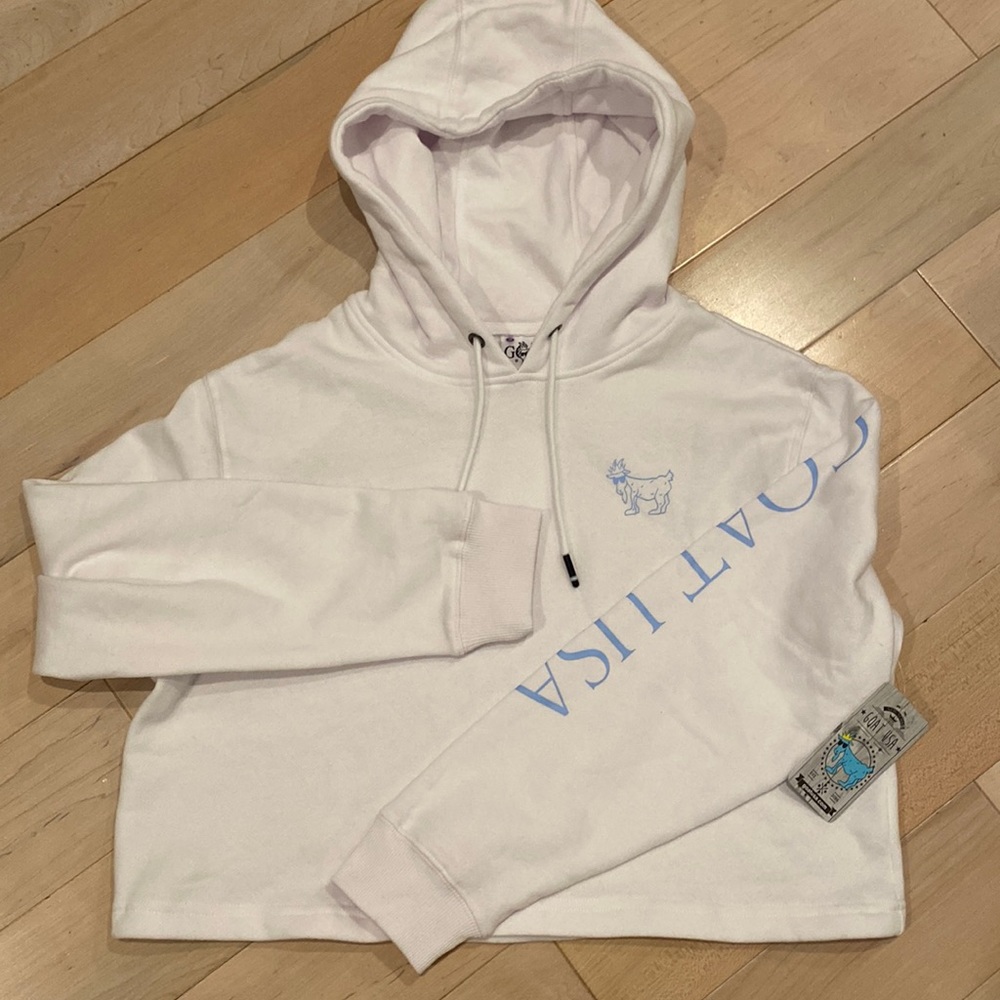 GOAT USA 🐐 soft fleece cotton blend hoodie sweatshirt
